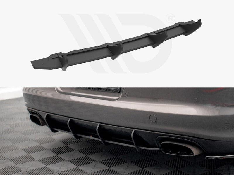 Maxton Design - STREET PRO REAR DIFFUSER PORSCHE PANAMERA / PANAMERA DIESEL 970