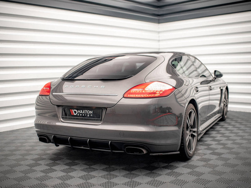 Maxton Design - STREET PRO REAR DIFFUSER PORSCHE PANAMERA / PANAMERA DIESEL 970
