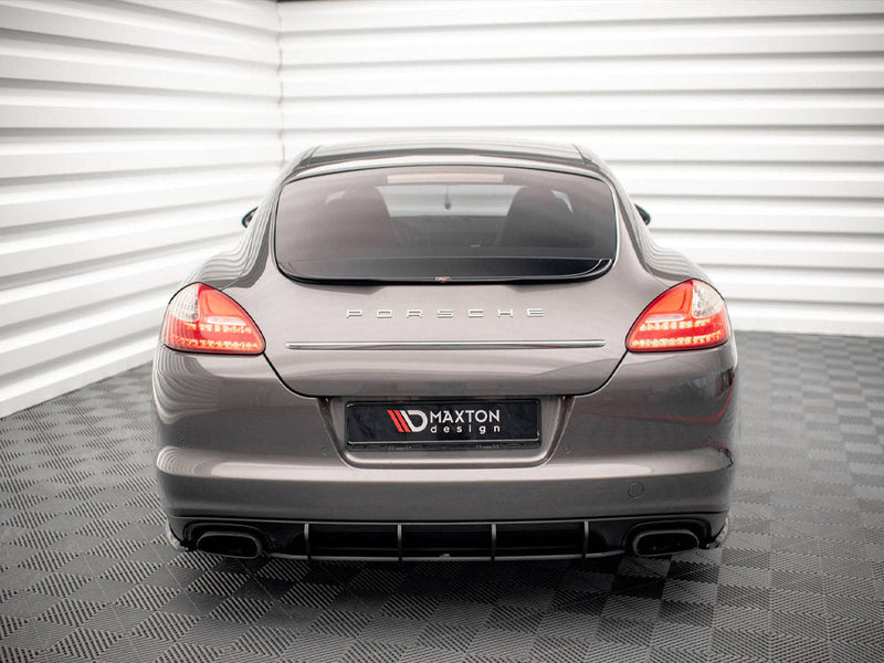 Maxton Design - STREET PRO REAR DIFFUSER PORSCHE PANAMERA / PANAMERA DIESEL 970