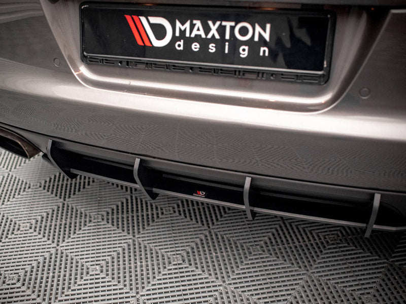 Maxton Design - STREET PRO REAR DIFFUSER PORSCHE PANAMERA / PANAMERA DIESEL 970