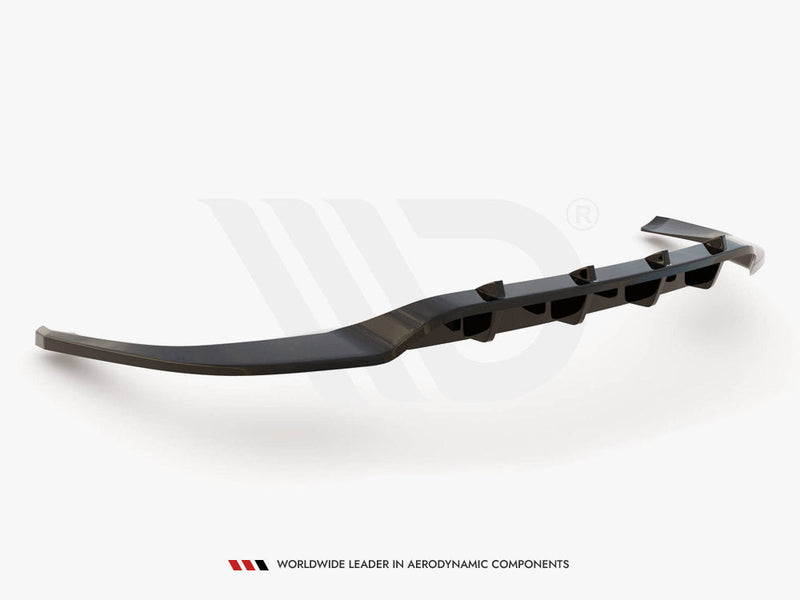 Maxton Design - CENTRAL REAR SPLITTER (VERTICAL BARS) PORSCHE PANAMERA E-HYBRID 971