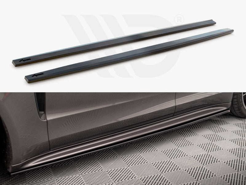 Maxton Design - Side Skirts Diffusers V.1 Porsche Panamera Turbo S E-Hybrid / Panamera E-Hybrid / Panamera 4S 971