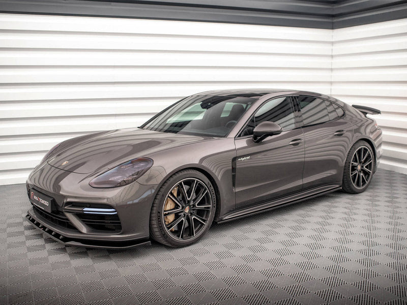 Maxton Design - Side Skirts Diffusers V.1 Porsche Panamera Turbo S E-Hybrid / Panamera E-Hybrid / Panamera 4S 971