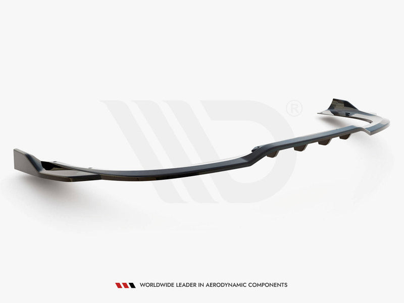 Maxton Design - CENTRAL REAR SPLITTER (VERTICAL BARS) PORSCHE 911 TURBO S 992