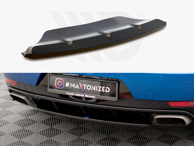Maxton Design - CENTRAL REAR SPLITTER PORSCHE MACAN MK1