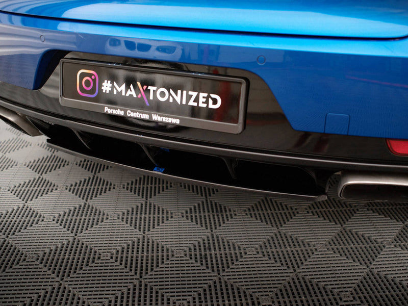Maxton Design - CENTRAL REAR SPLITTER PORSCHE MACAN MK1
