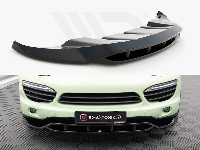 Maxton Design - FRONT SPLITTER PORSCHE CAYENNE MK2