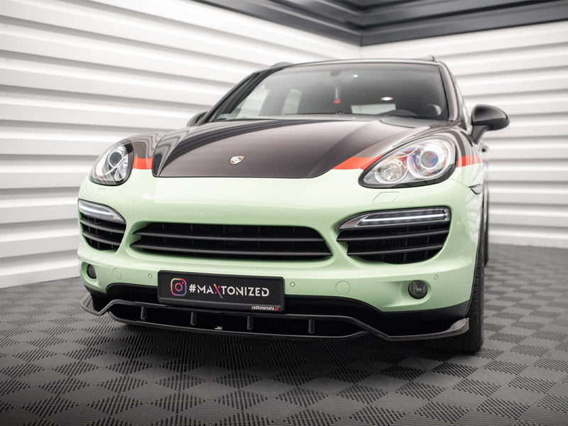 Maxton Design - FRONT SPLITTER PORSCHE CAYENNE MK2