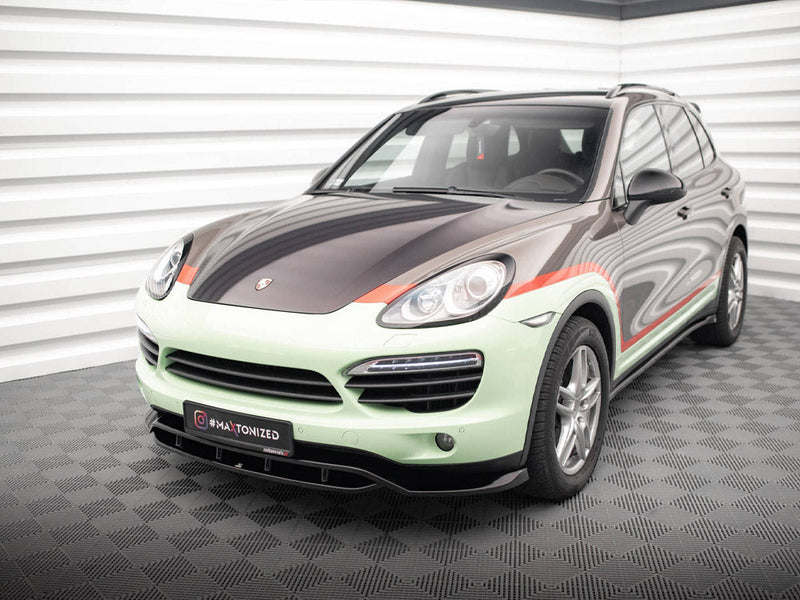 Maxton Design - FRONT SPLITTER PORSCHE CAYENNE MK2