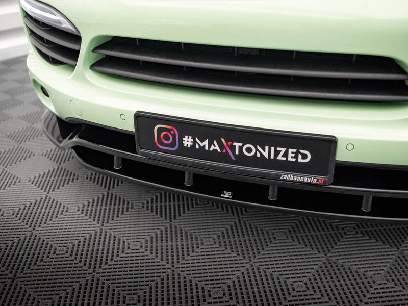 Maxton Design - FRONT SPLITTER PORSCHE CAYENNE MK2