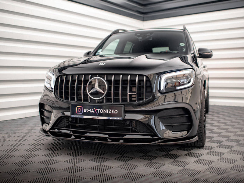 Maxton Design - FRONT SPLITTER V.2 MERCEDES AMG GLB 35 X247