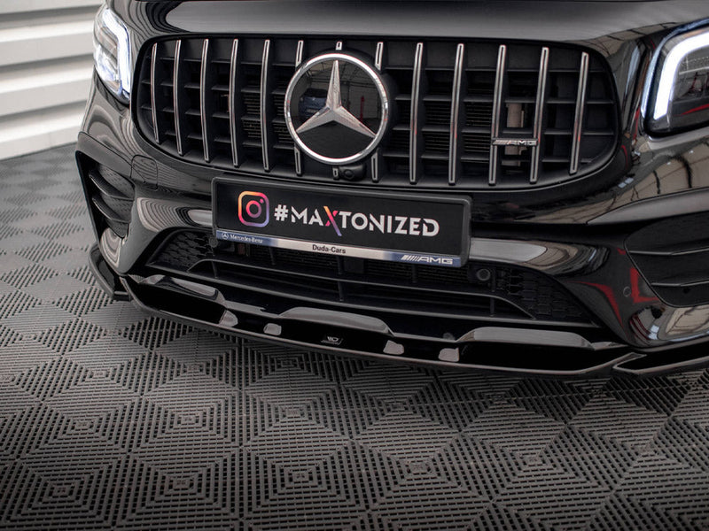 Maxton Design - FRONT SPLITTER V.2 MERCEDES AMG GLB 35 X247