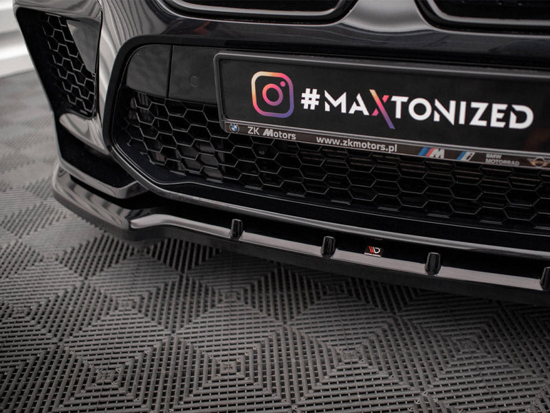 Maxton Design - FRONT SPLITTER V.1 BMW X6 M F96