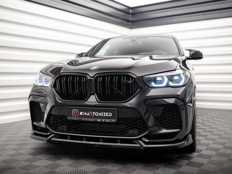 Maxton Design - FRONT SPLITTER V.2 BMW X6 M F96