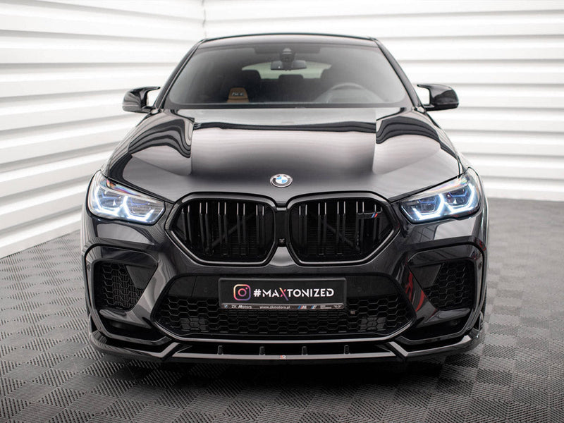Maxton Design - FRONT SPLITTER V.2 BMW X6 M F96