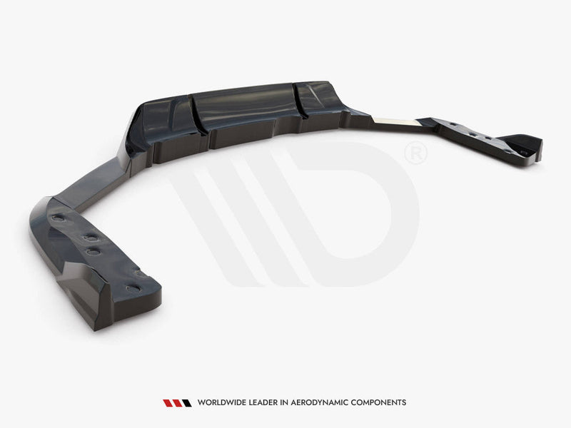 Maxton Design - CENTRAL REAR SPLITTER (VERTICAL BARS) BMW X6 M F96