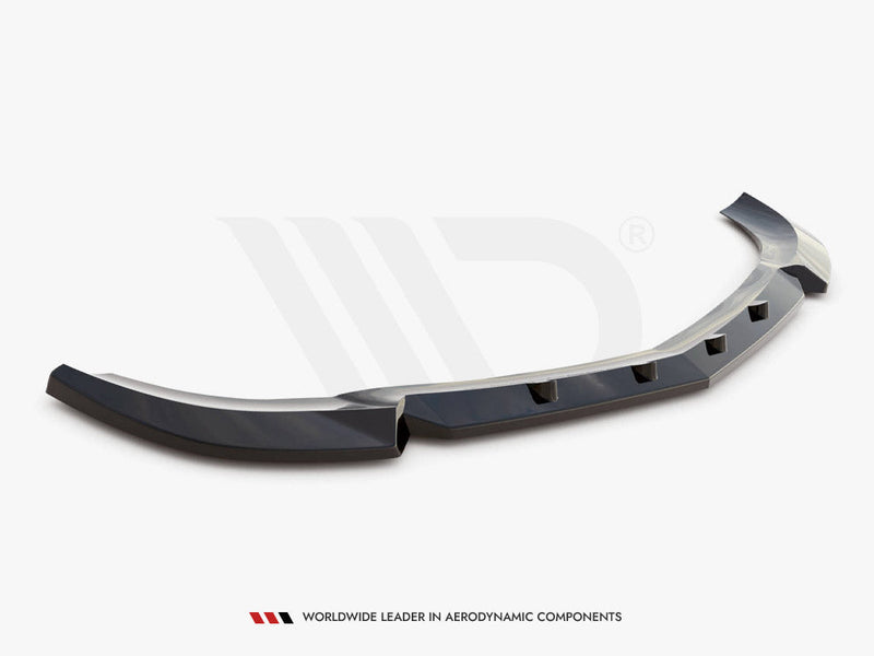 Maxton Design - FRONT SPLITTER V.1 MERCEDES C COUPE AMG-LINE C204/S204/W204