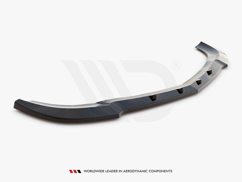 Maxton Design - FRONT SPLITTER V.2 MERCEDES C COUPE AMG-LINE C204/S204/W204