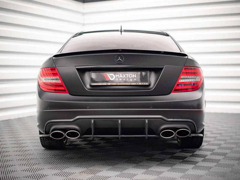 Maxton Design - Spoiler CAP Mercedes-Benz C Coupe Standard / AMG-Line C204