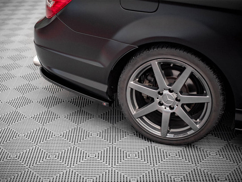 Maxton Design - REAR SIDE SPLITTERS MERCEDES C COUPE AMG-LINE C204/S204/W204