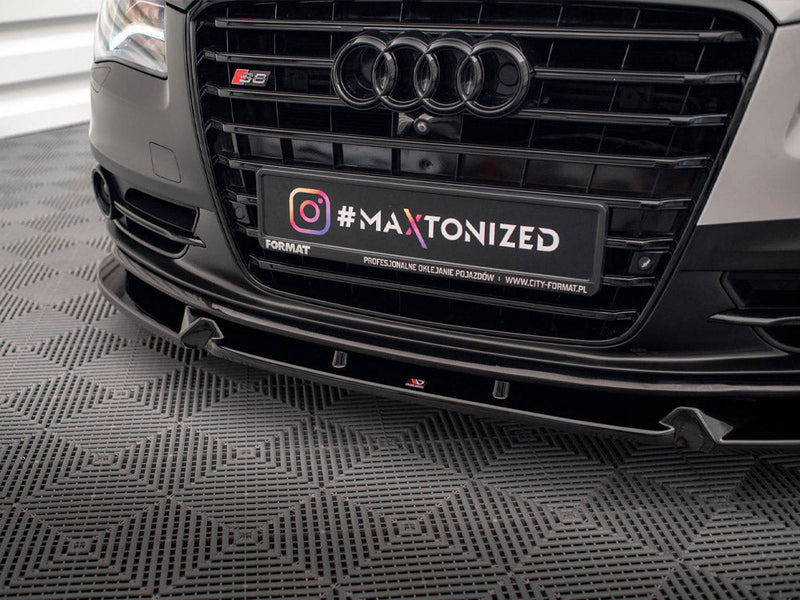 Maxton Design - FRONT SPLITTER V.2 AUDI S8 D4