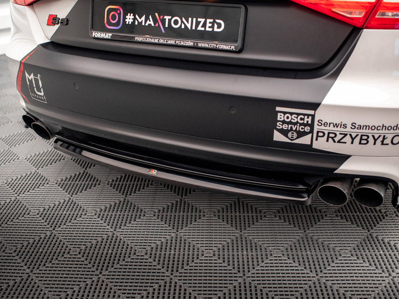 Maxton Design - CENTRAL REAR SPLITTER AUDI S8 D4