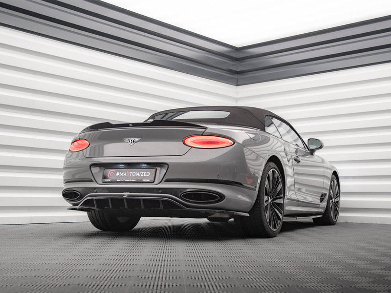Maxton Design - CENTRAL REAR SPLITTER (VERTICAL BARS) BENTLEY CONTINENTAL GT MK3