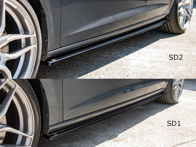 Maxton Design - SIDE SKIRTS DIFFUSERS V.1 SEAT LEON MK 3.5 CUPRA/ FR / CUPRA