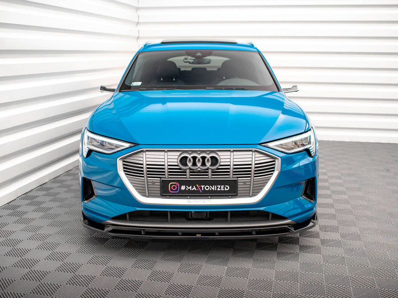 Maxton Design - FRONT SPLITTER V.2 AUDI E-TRON