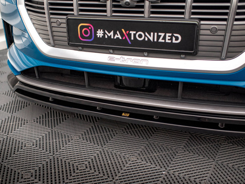 Maxton Design - FRONT SPLITTER V.2 AUDI E-TRON