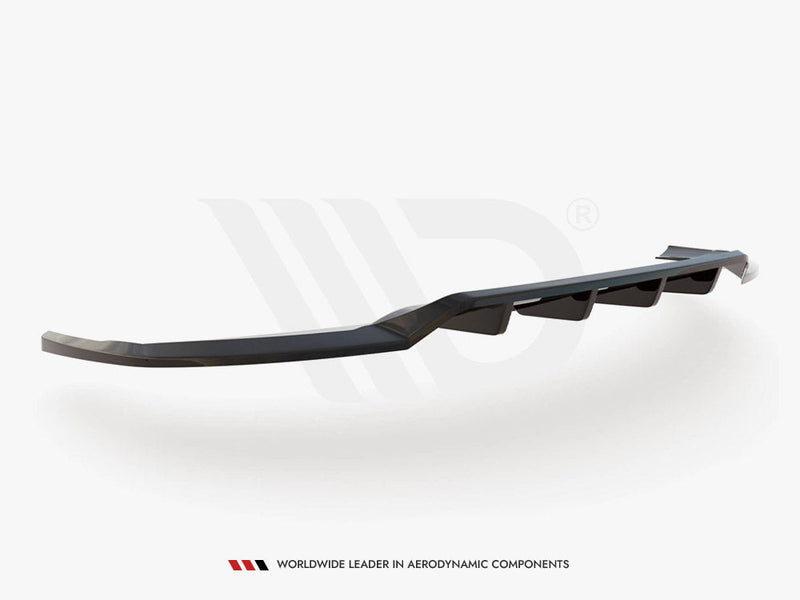Maxton Design - CENTRAL REAR SPLITTER (VERTICAL BARS) AUDI E-TRON