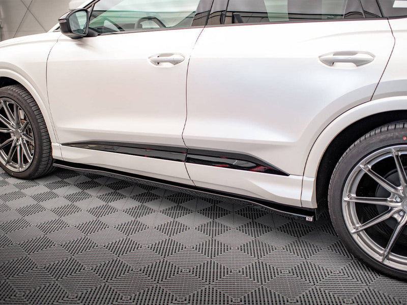 Maxton Design - SIDE SKIRTS DIFFUSERS AUDI Q4 E-TRON SPORTBACK MK1