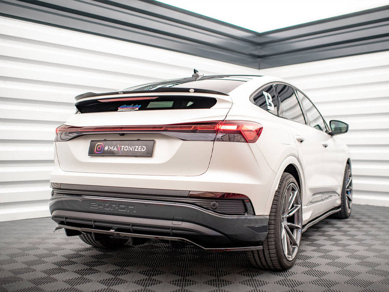 Maxton Design - SPOILER CAP AUDI Q4 E-TRON SPORTBACK MK1