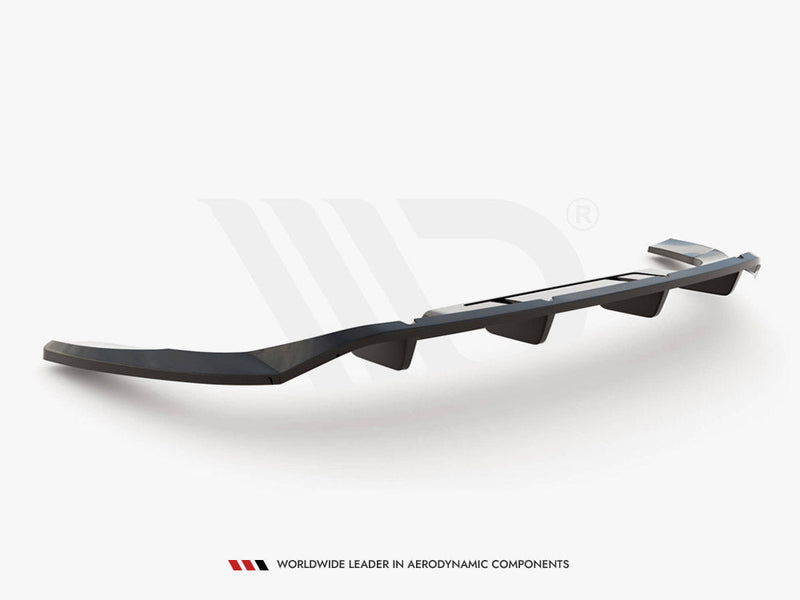 Maxton Design - CENTRAL REAR SPLITTER (VERTICAL BARS) AUDI Q4 E-TRON SPORTBACK MK1
