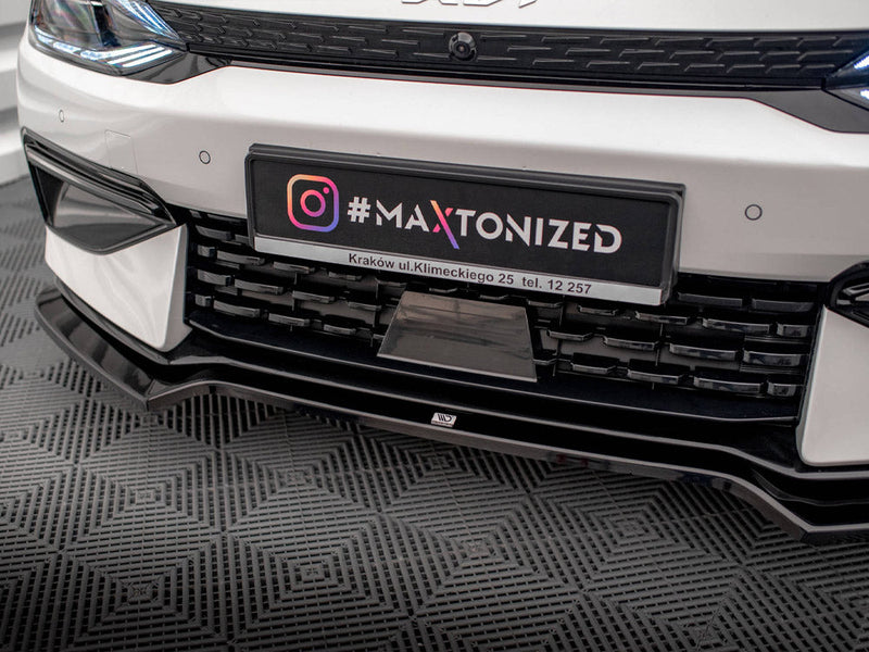 Maxton Design - FRONT SPLITTER V.1 KIA EV6 GT-LINE MK1
