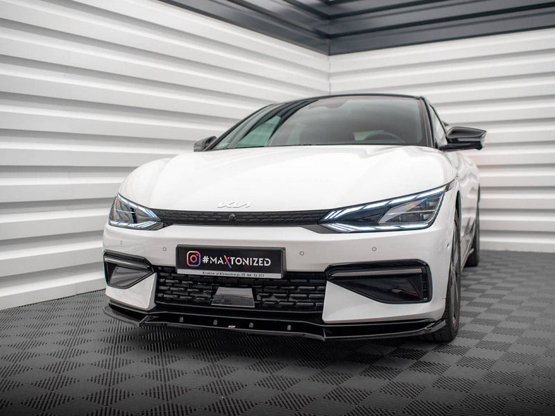 Maxton Design - FRONT SPLITTER V.2 KIA EV6 GT-LINE MK1