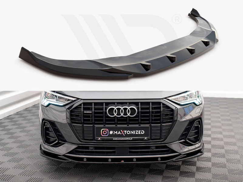 Maxton Design - FRONT SPLITTER V.1 AUDI Q3 S-LINE F3