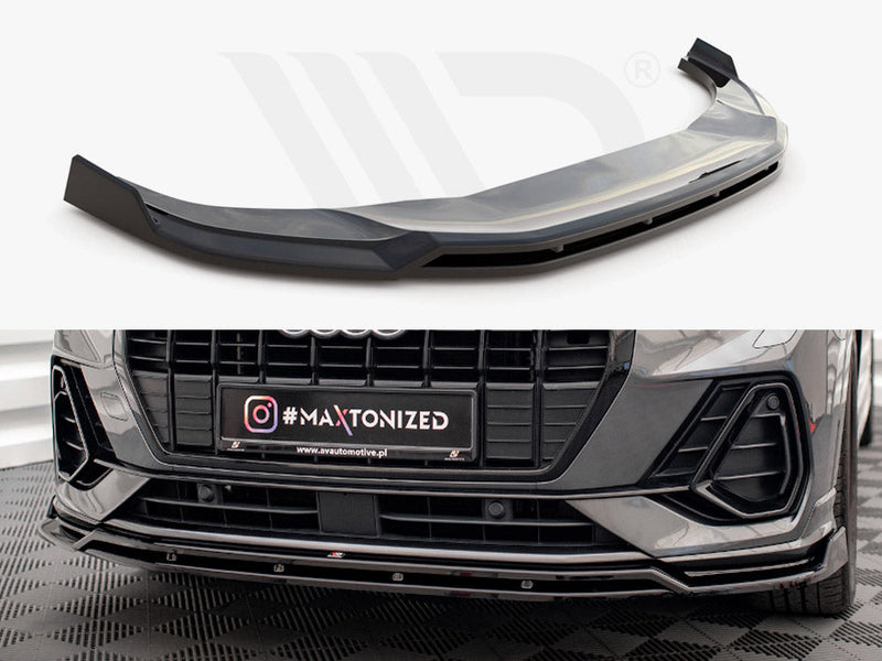 Maxton Design - FRONT SPLITTER V.2 AUDI Q3 S-LINE F3