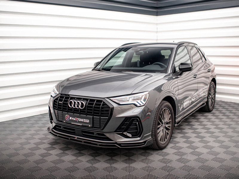 Maxton Design - FRONT SPLITTER V.2 AUDI Q3 S-LINE F3