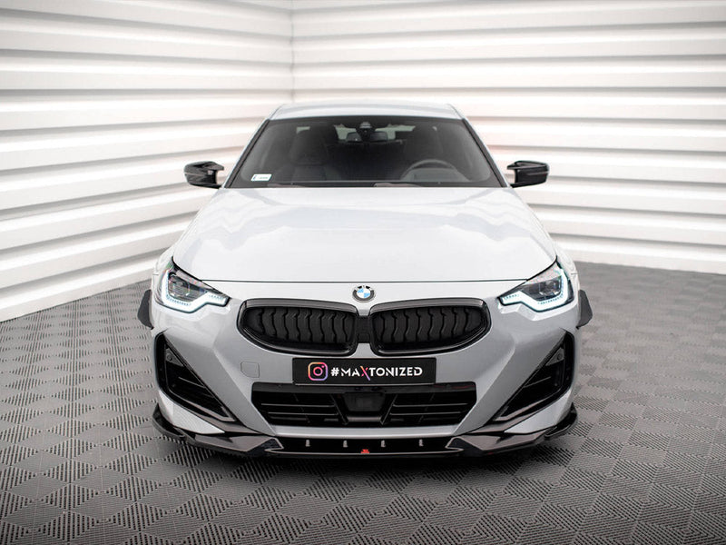 Maxton Design - FRONT SPLITTER V.2 BMW 2 COUPE M-PACK / M240I G42