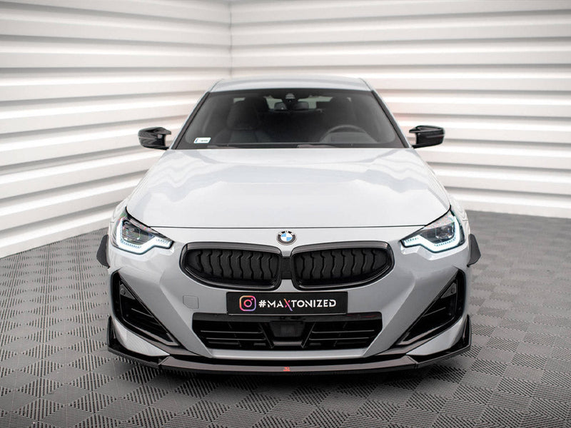 Maxton Design - FRONT SPLITTER V.3 BMW 2 COUPE M-PACK / M240I G42