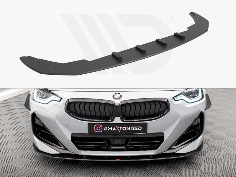 Maxton Design - STREET PRO FRONT SPLITTER BMW 2 COUPE M-PACK / M240I G42