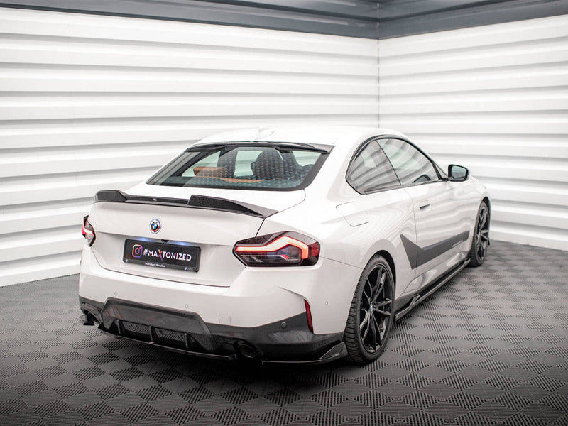 Maxton Design - REAR SIDE SPLITTERS V.1 BMW 2 COUPE M-PACK G42