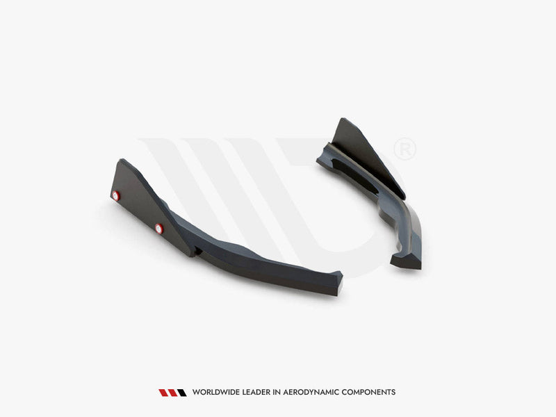 Maxton Design - REAR SIDE SPLITTERS V.2 + FLAPS BMW 2 COUPE M-PACK G42