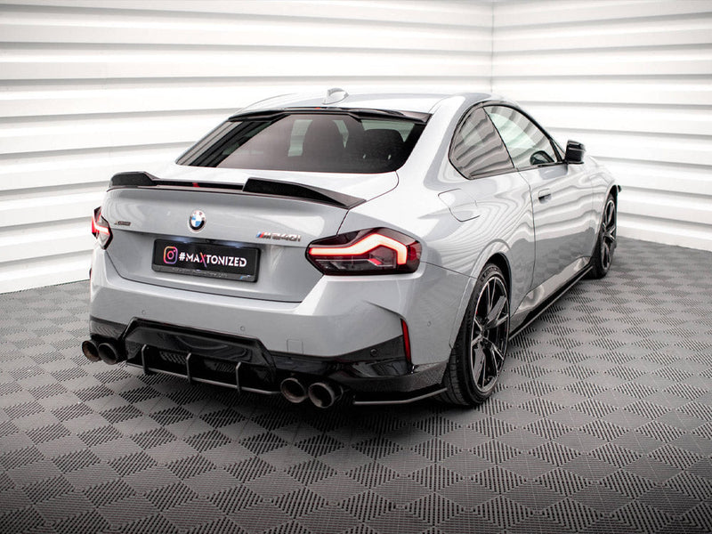 Maxton Design - STREET PRO REAR SIDE SPLITTERS BMW 2 COUPE M240I G42