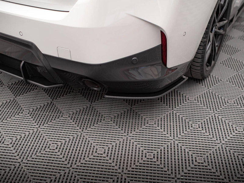 Maxton Design - STREET PRO REAR SIDE SPLITTERS BMW 2 COUPE M-PACK G42