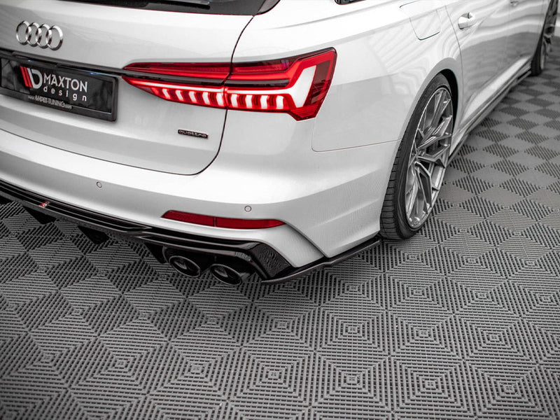 Maxton Design - Rear Side Splitters Audi A6 S-Line / S6 C8 / C8 Facelift