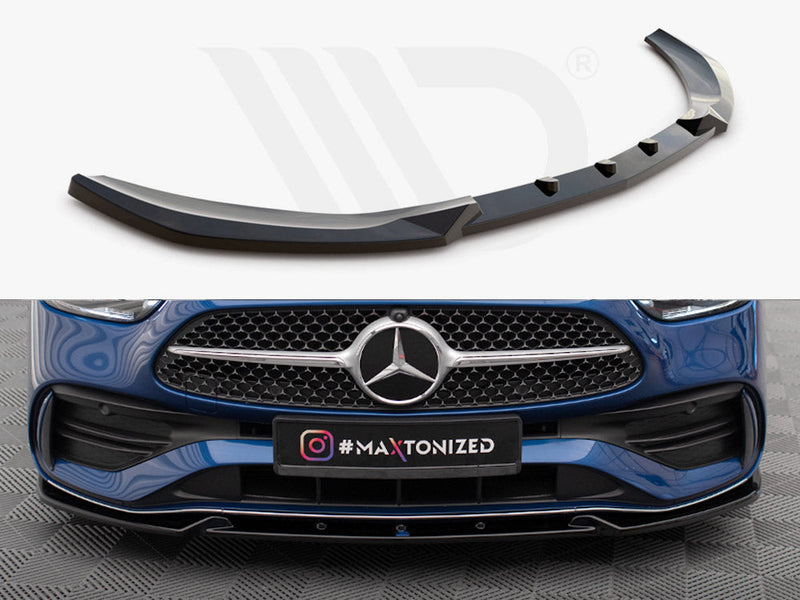 Maxton Design - FRONT SPLITTER V.1 MERCEDES C AMG-LINE W206 / 43 AMG W206