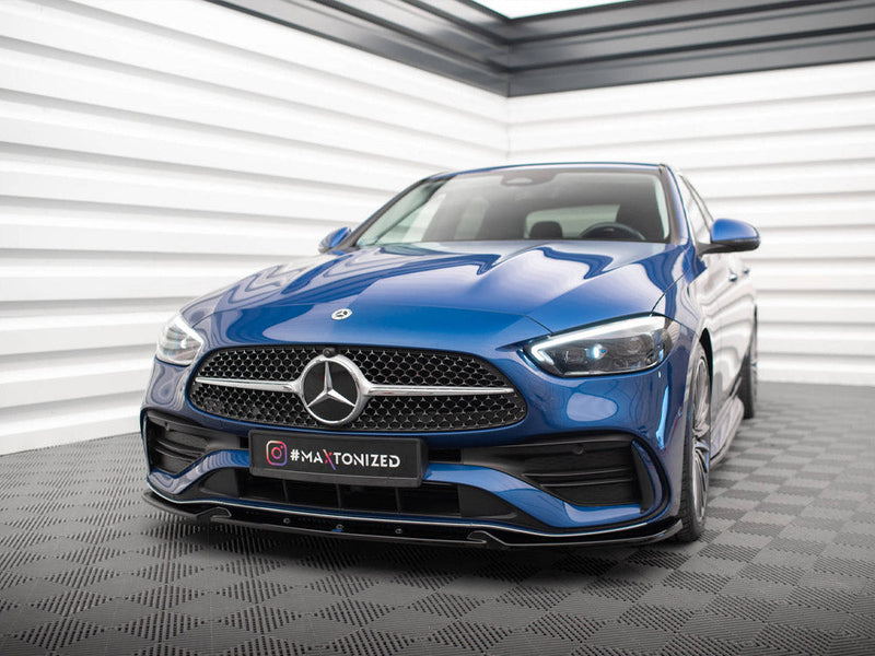 Maxton Design - FRONT SPLITTER V.1 MERCEDES C AMG-LINE W206 / 43 AMG W206