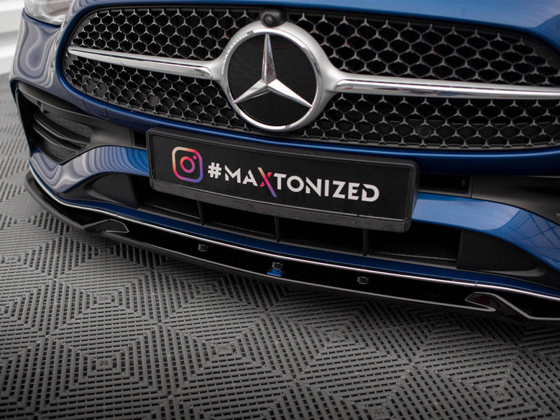 Maxton Design - FRONT SPLITTER V.1 MERCEDES C AMG-LINE W206 / 43 AMG W206